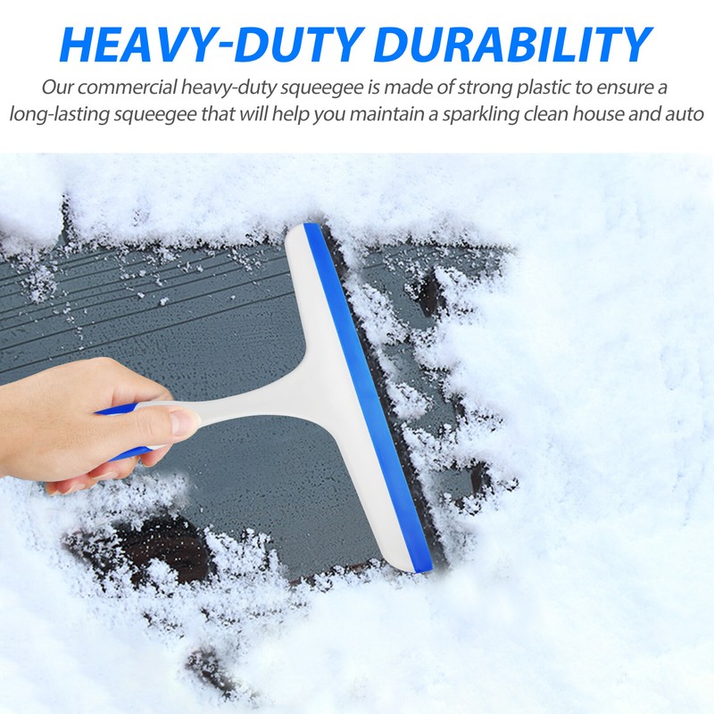 Window Mirror Car Windshield Squeegee Shower Glass Wiper Kitchen House Clean US gallery