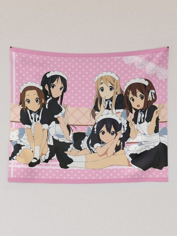 After School Tea Time Maids Tapestry, K-on Tapestry, Hokago Tea Time Tapestry gallery