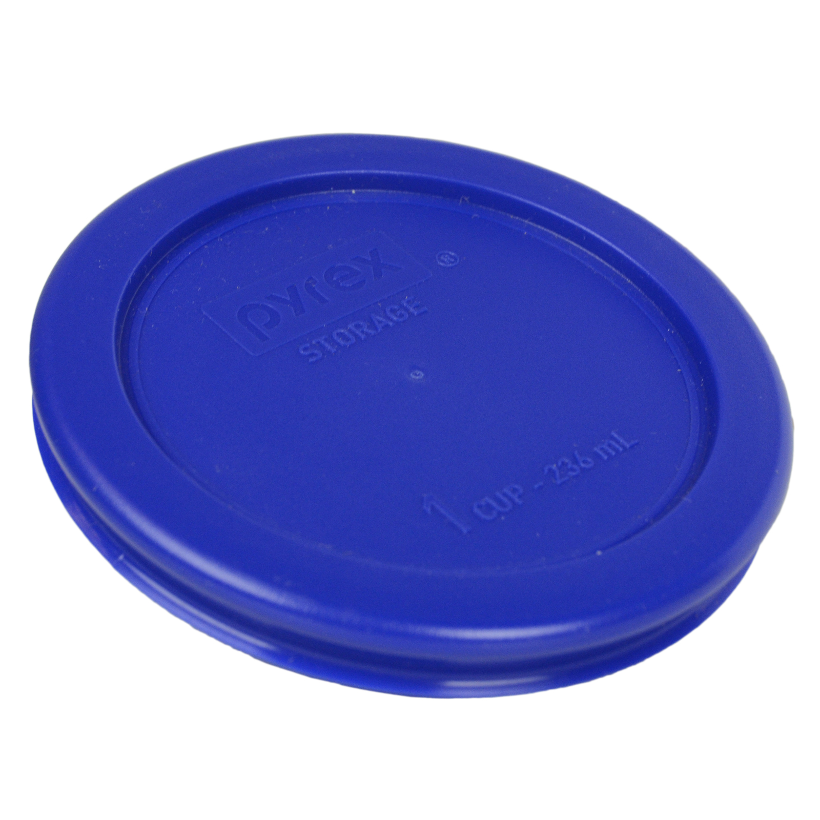 Pyrex 7202-PC 1 Cup Cobalt Blue Replacement Storage Lid Cover for Glass Bowl gallery