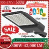LED Parking Lot Pole Light Photocell (300W) Commercial Shoebox Area Flood Lights gallery