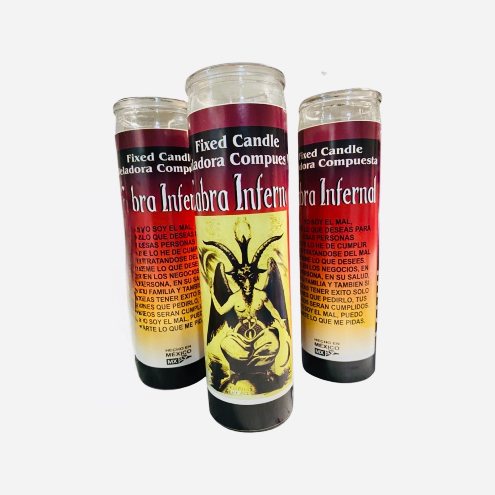 CABRA INFERNAL Veladora - Infernal Goat Candle, to get whatever you want gallery