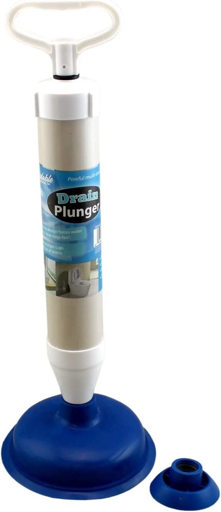 High Pressure Powerful Pump Multi-Drain Plunger Bathroom Kitchen Toilet Shower