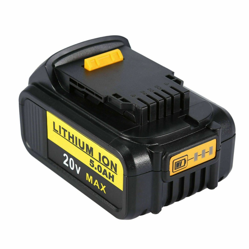20V Replace DeWalt 20 Volt Max 5.0 Ah Lithium Ion Battery DCB206-2 DCB205-2 NEW gallery