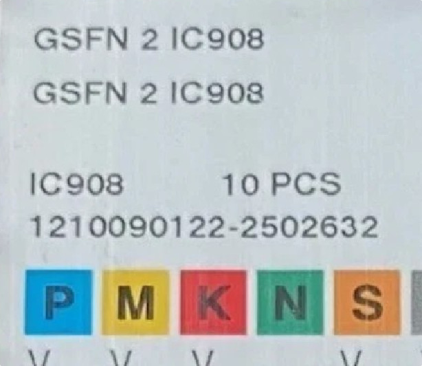 F ORIGINAL 10PCS USER TOOLS GSFN 2 IC908