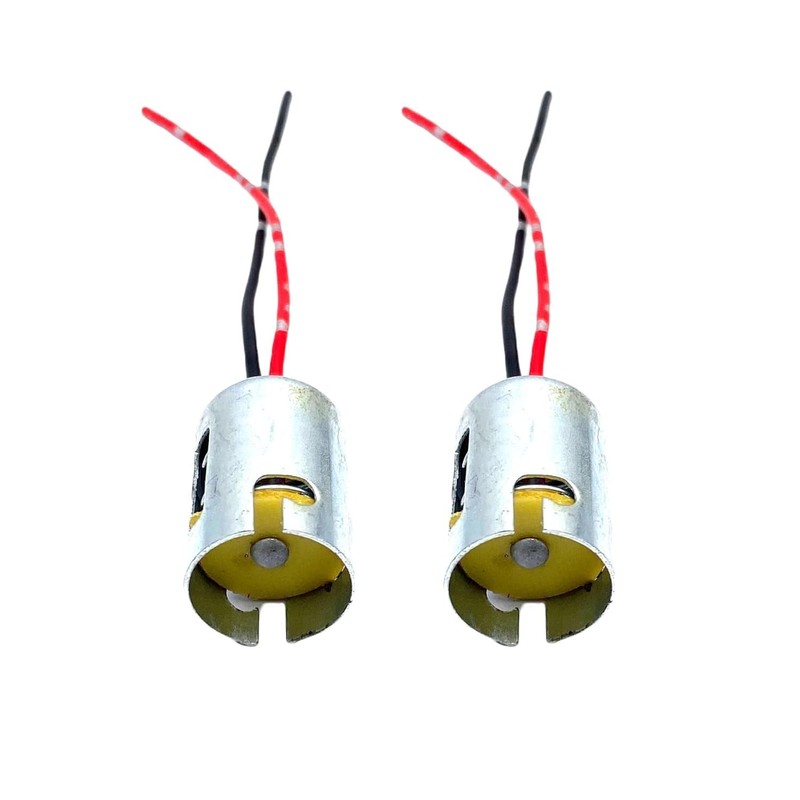 2PCS 1157 BAY15D Bulb Socket Adapter with 2-Wire Connectors for Car Truck Lights gallery
