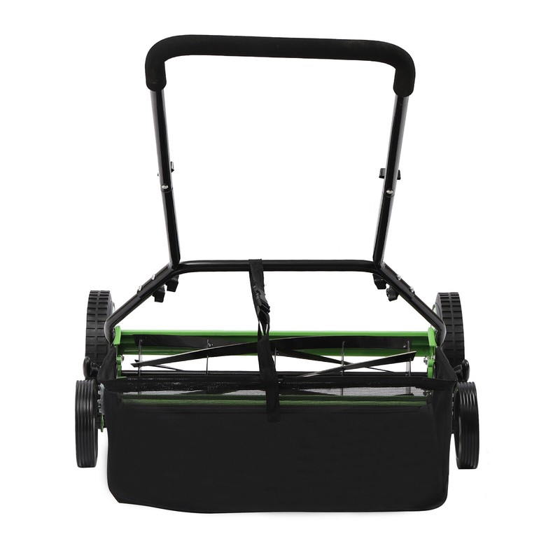 20" Lawn Mower Grass Cutter Machine with Collection BoxPush Reel Mower 5-Blade gallery