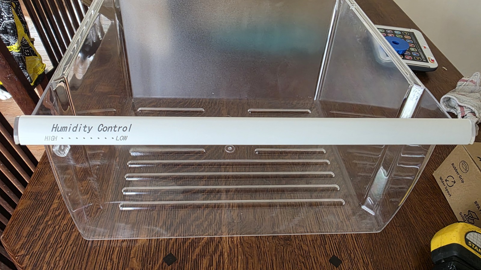 Upper Crisper Pan Compatible with Whirlpool Refrigerator WP2188656 2188656 gallery