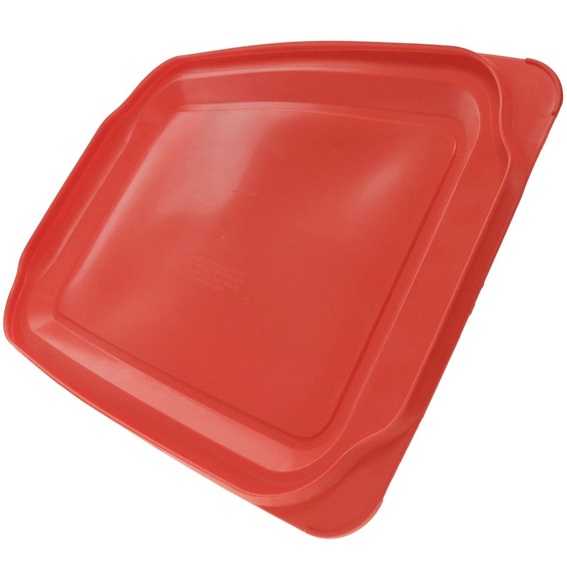 Pyrex 234-PC 4Qt Plastic Rectangular Red Replacement Lid Cover for Glass Dish gallery