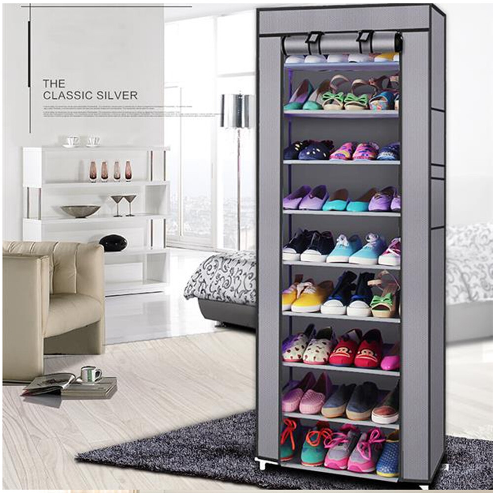 Shoes Rack Stand Storage Boot Sneaker Shelf Unit Cube Coset Organizer Cabinet gallery