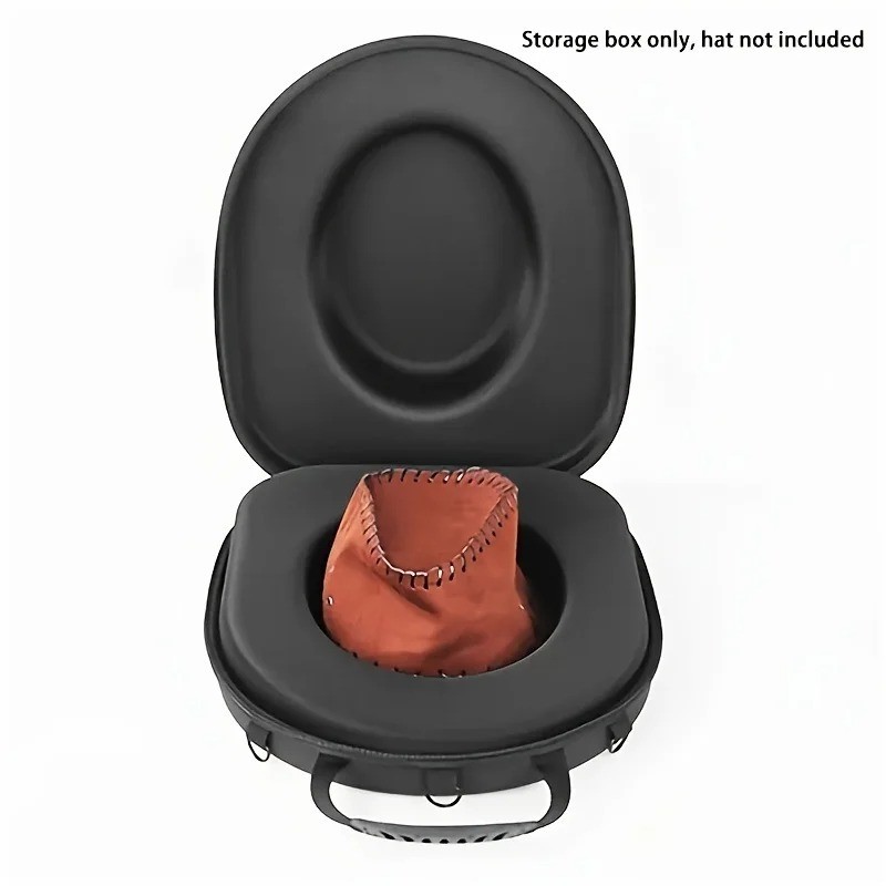 EVA HardShell Hat Case | Waterproof Zippered Organizer for Baseball/Sun Caps AA gallery