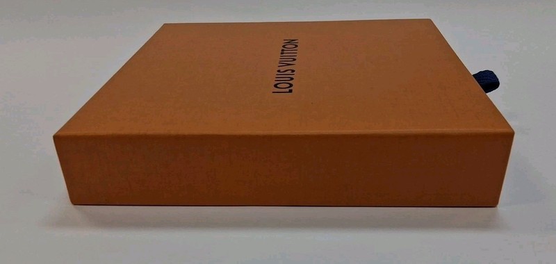 Louis vuitton drawer style empty box 7 3/4”x 7 3/4 x 1.5 Inches VG gallery
