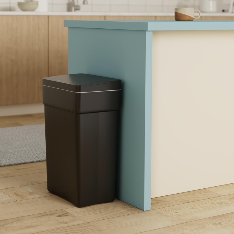 Bestoffice 13 Gallon Trash Can Automatic Kitchen Trash Can Touch High-Capacity gallery