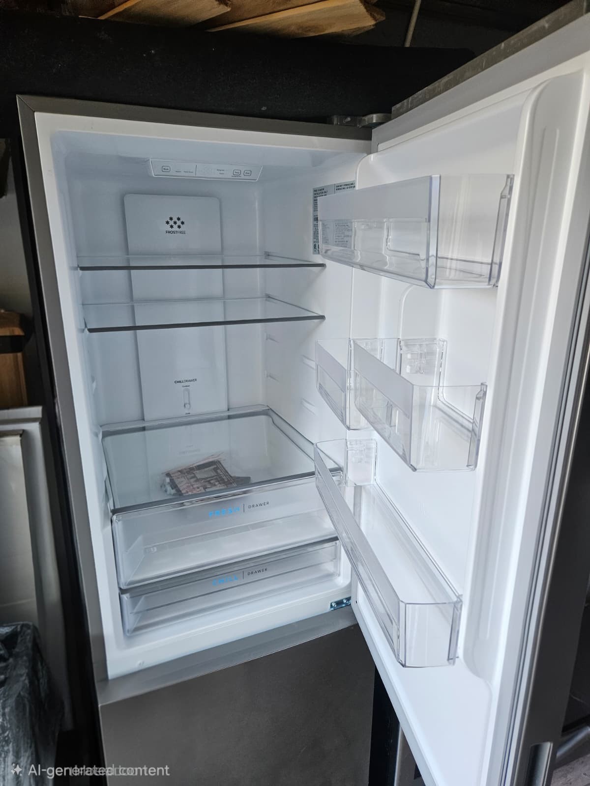 Frigidaire 24" Freestanding 11.5 Cu. Ft. Bottom Freezer Refrigerator -FRBG1224AV gallery