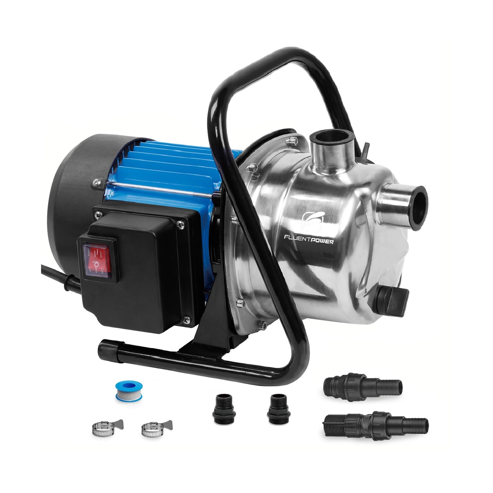 FLUENTPOWER 1HP Portable Garden Transfer Pump, 900GPH Electric Sprinkler Boos... gallery