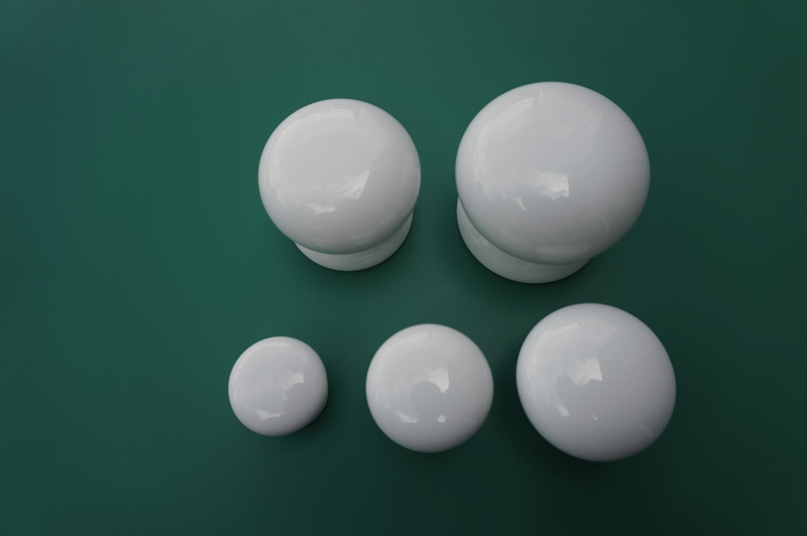 5 Sizes White Porcelain Ceramic Knob Antique Style Cabinet Knobs Vintage Knobs gallery