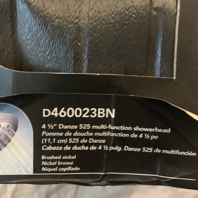 Danze D460023BN 525 Multi-Function Showerhead 2.5 GPM 4 1/2-Inch Brushed Nickel gallery