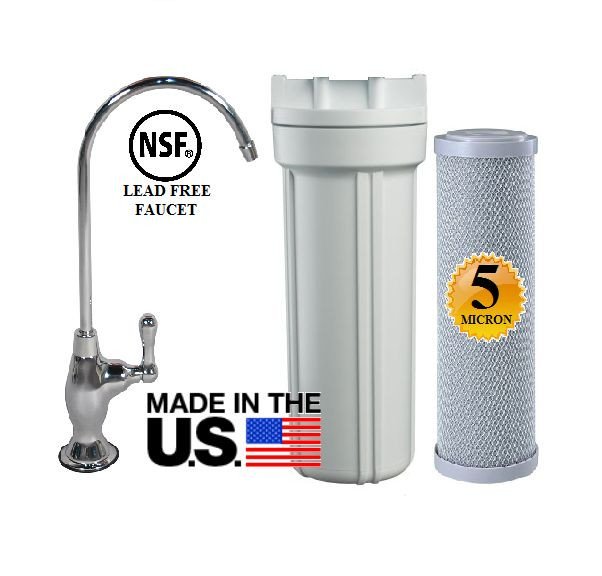Undercounter Drinking Water Filter Taste & Odor Chlorine Reduction RV, Home gallery