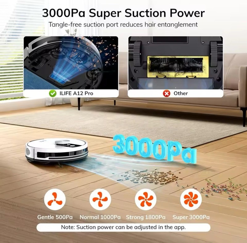 Self Empty Robot Vacuum Mop LiDAR Smart Mapping WiFi App Alexa Cleaner gallery