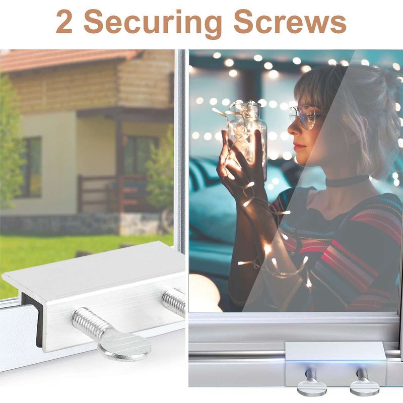 6Pcs Sliding Window Locks Easy Installation High Security Home Lock Thumbscrews gallery