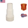 Sturdy Plastic Hose Adapter 1-1/4" to 1-1/2" - Effortless Connection for Fishing gallery