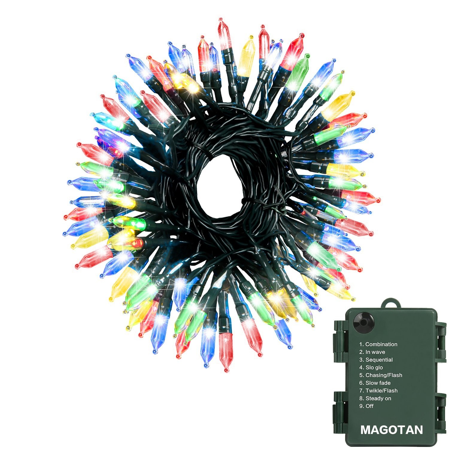 Christmas Lights, Battery Operated String Lights 18ft 50 LED 8 Modes LED Mini... gallery