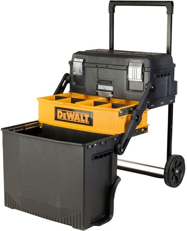 Portable Storage Tool Box Mobile Rolling Organizer Bin Tray DEWALT DWST20880 gallery
