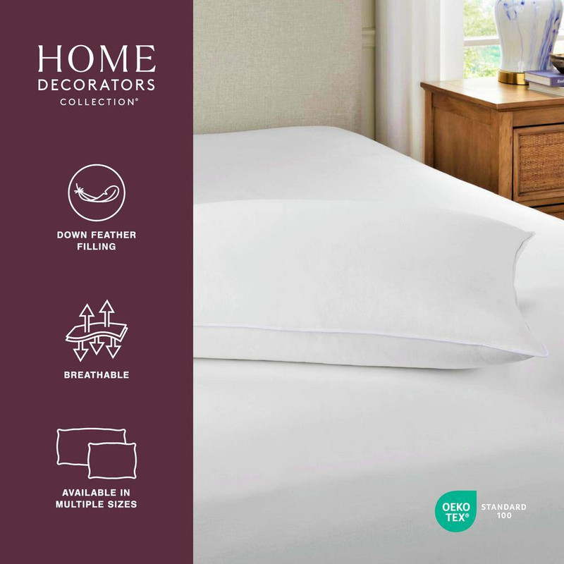 Medium down and Feather Blend Standard Pillow (28 In. L) gallery