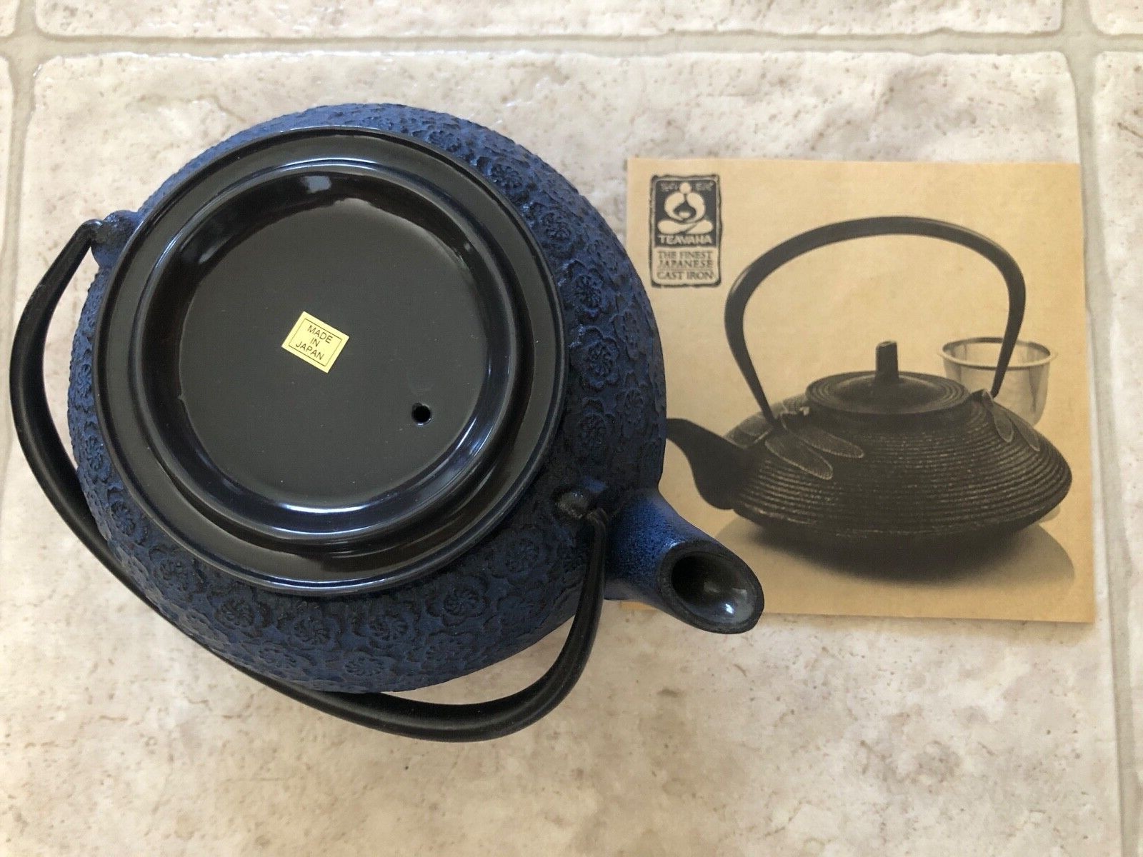 Teavana cast ion tea pot with base (Brand new) gallery
