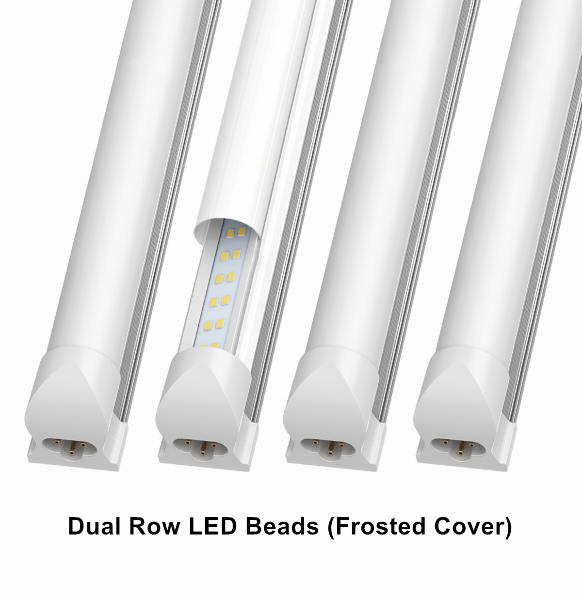 ETL T8 LED Shop Light Fixture 2FT 3FT 4FT 5FT 6FT 8FT 5000K 6000K Linkable Lamps gallery