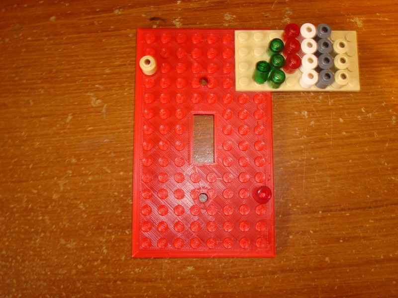 Light Switch Cover,Works COMPATIBLE with LEGO bricks, Wall Plate,toggle & rocker gallery