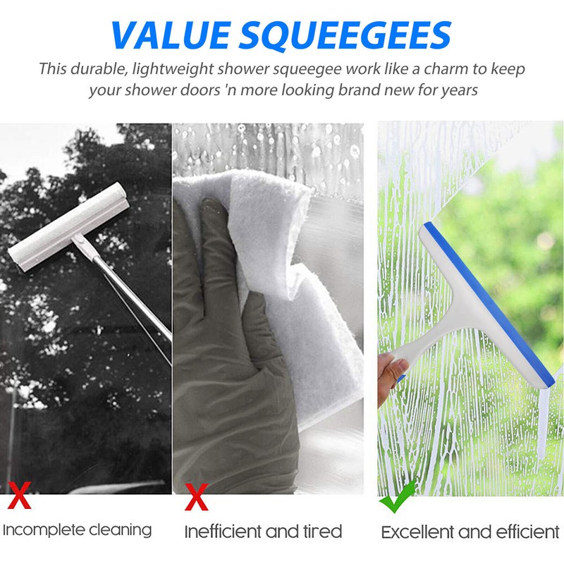 1~5 Window Mirror Car Windshield Squeegee Shower Glass Wiper Kitchen House Clean gallery