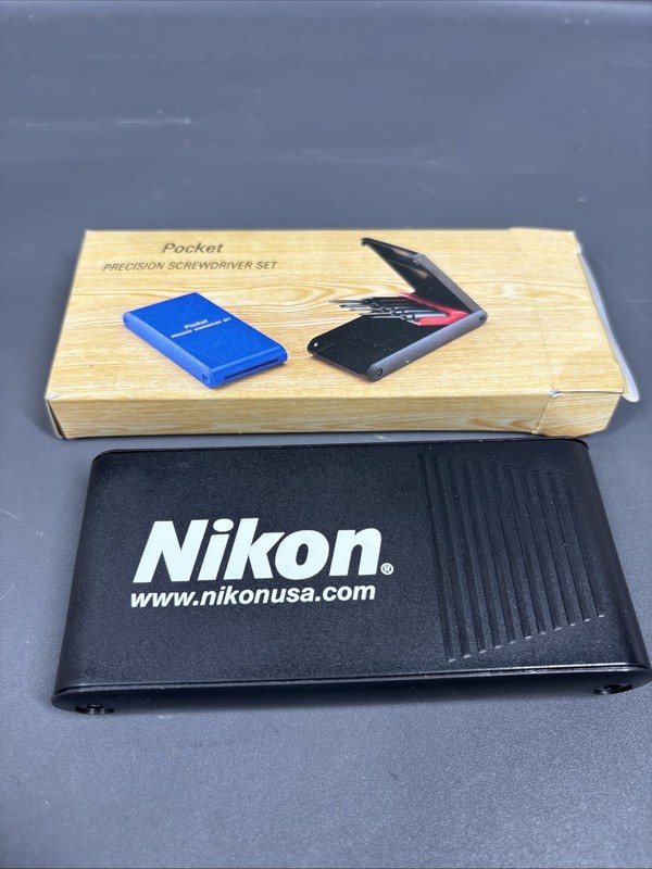 Nikon 5-Piece Precision Screwdriver Set Pocket Mini Repair Tool Kit w/ Case gallery
