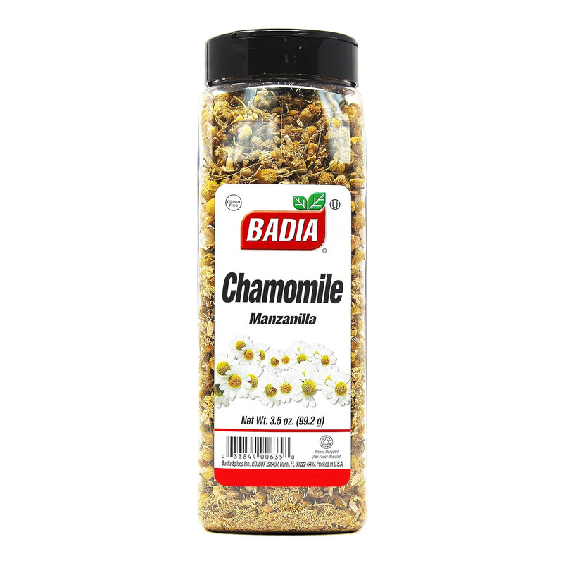 Badia Chamomile, 3.5 Oz – Premium Dried Chamomile Flowers for Herbal Tea gallery