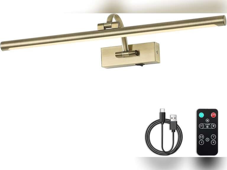 Wireless Picture Light Rechargeable Gallery Lighting Battery Picture Frame 2700K gallery