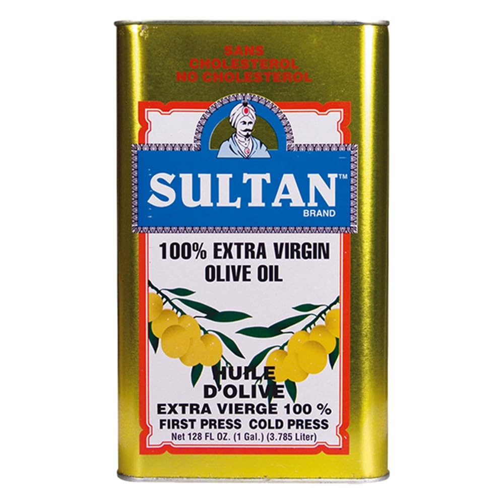 Sultan Premium Extra Virgin Olive Oil – First Cold-Pressed Rich Fruity Flavor