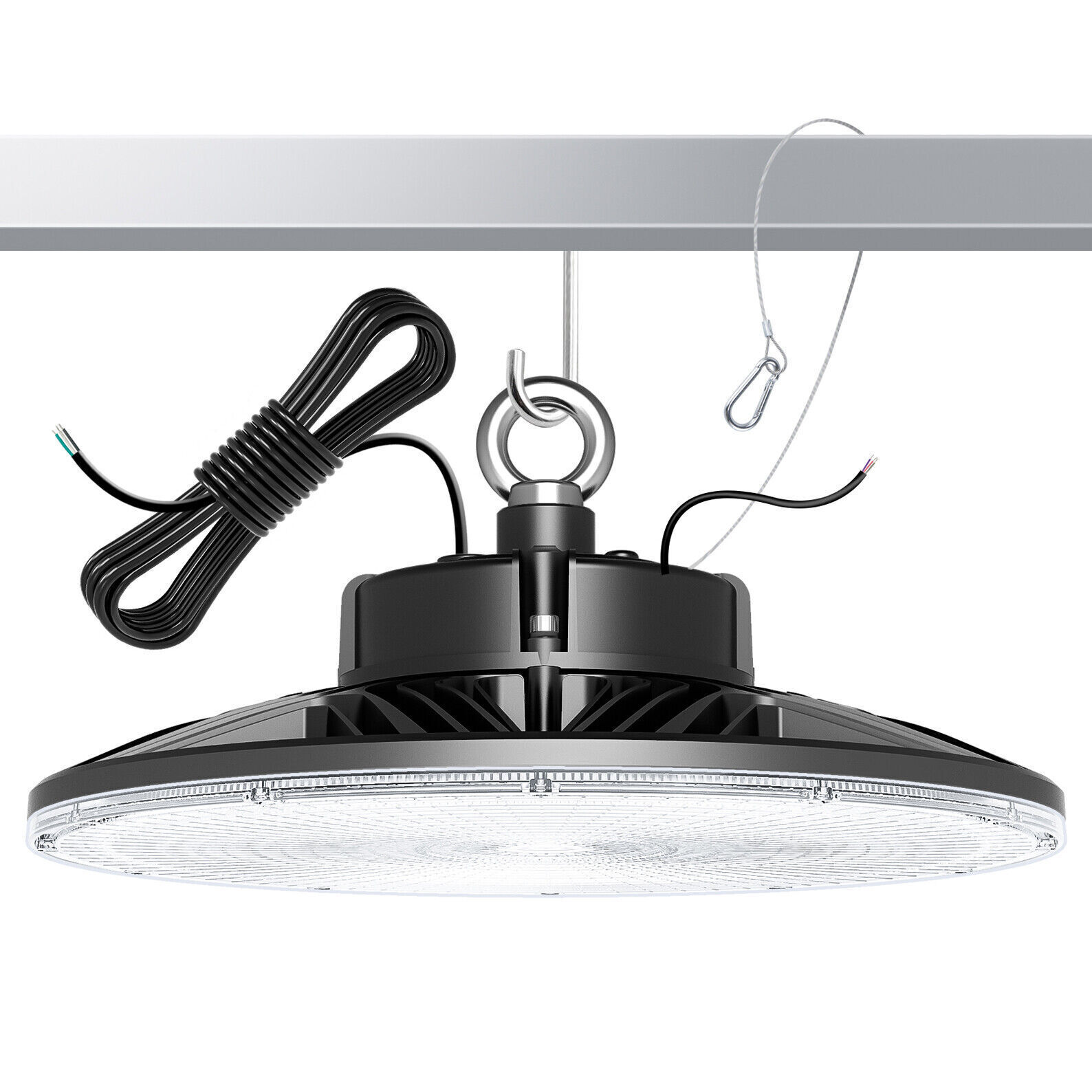 200W LED High Bay Lights Fixture Dimmable for Warehouse Garage 14-22Ft Ceiling gallery