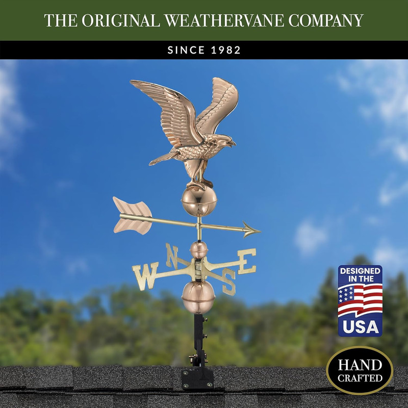 American Eagle Weathervane, Pure Copper gallery