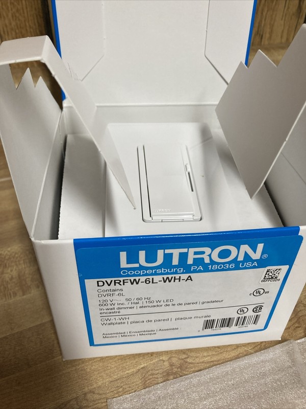 Lutron Diva Smart Dimmer Switch with Wallplate for Caséta Smart Lighting New gallery