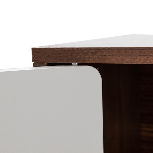 Modern TV Stand Entertainment Side Unit 3 Doors MDF Storage Cabinet Furniture gallery
