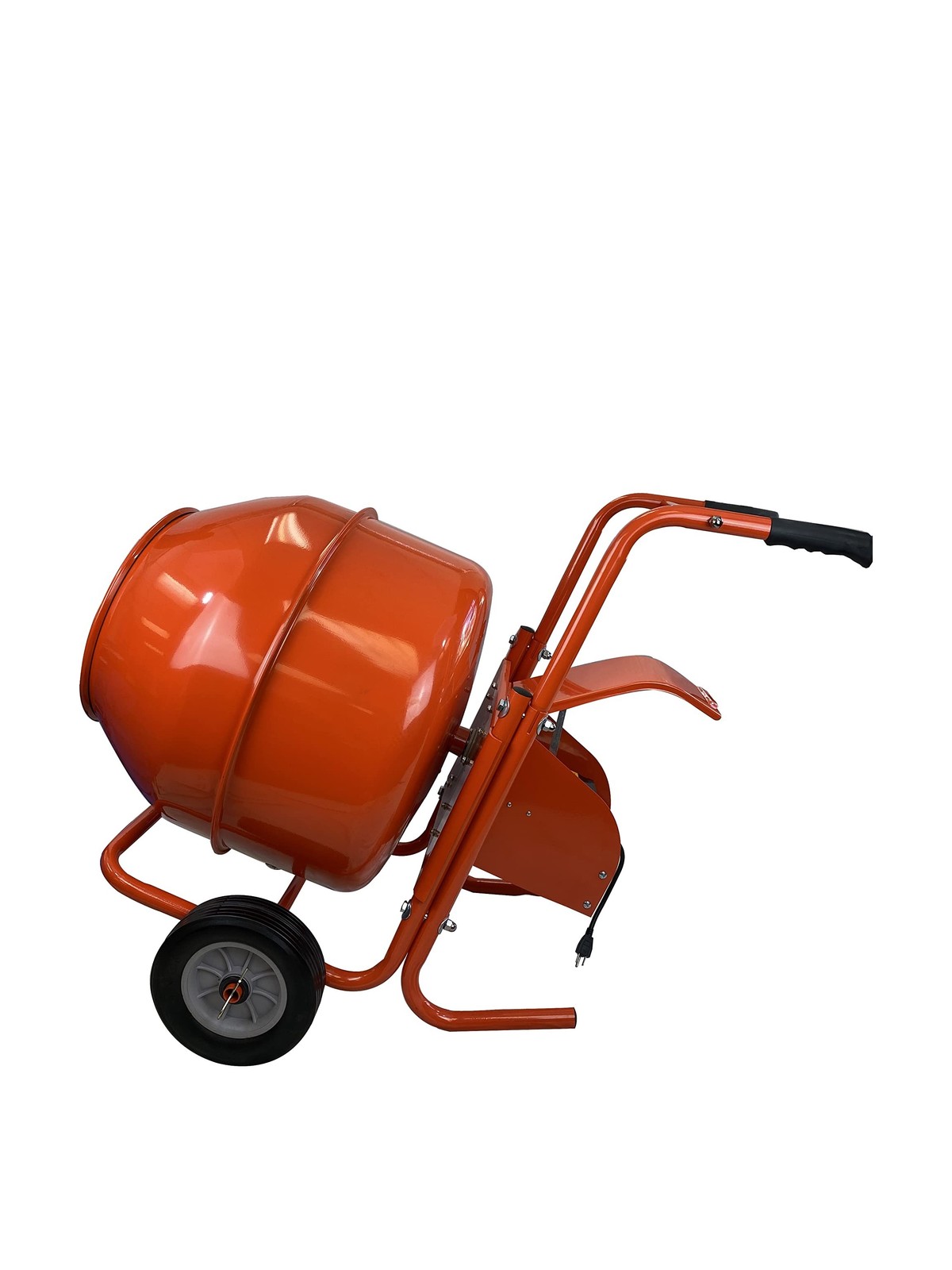 5 Cubic Feet Wheel Barrow Portable Cement Concrete Mixer Rollaway Electric gallery