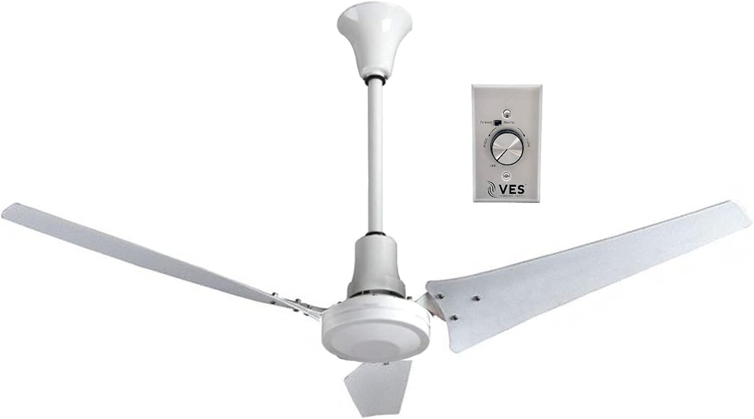 60 inch Industrial Ceiling Fan - Commercial Outdoor Indoor - Control optional gallery