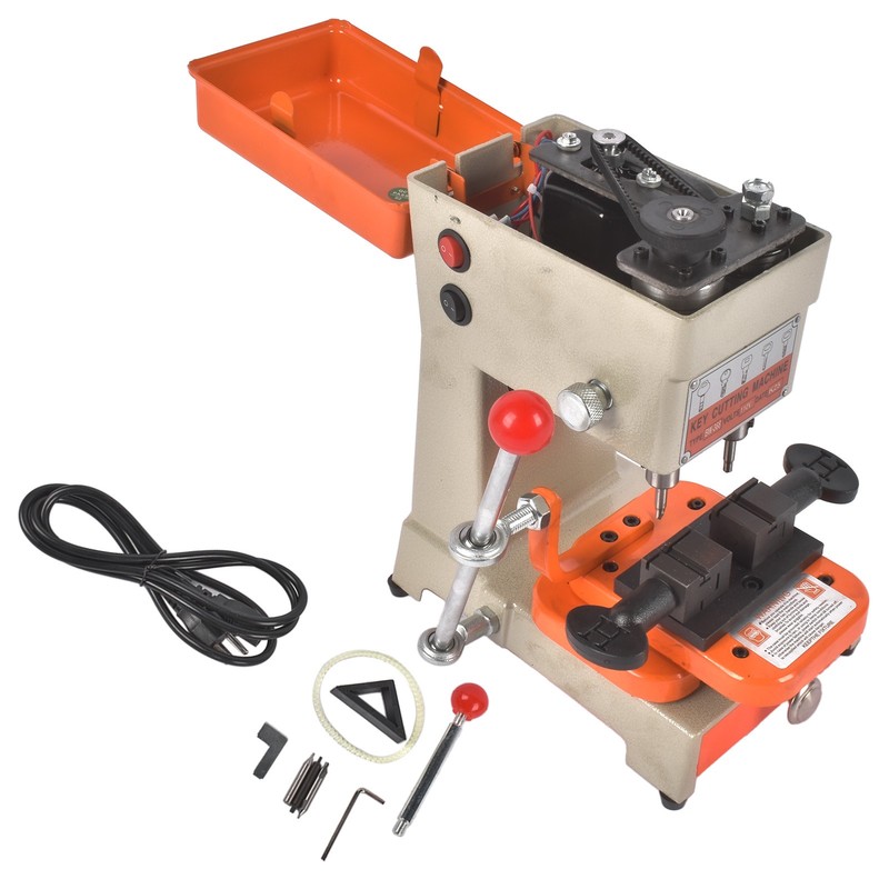 Key Cutting Duplicating Machine Cutter Car Key Copier Vertical 110V 50HZ 150W gallery