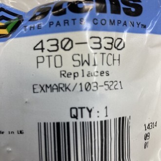 Pto Switch / Exmark 103-5221 430-330 gallery