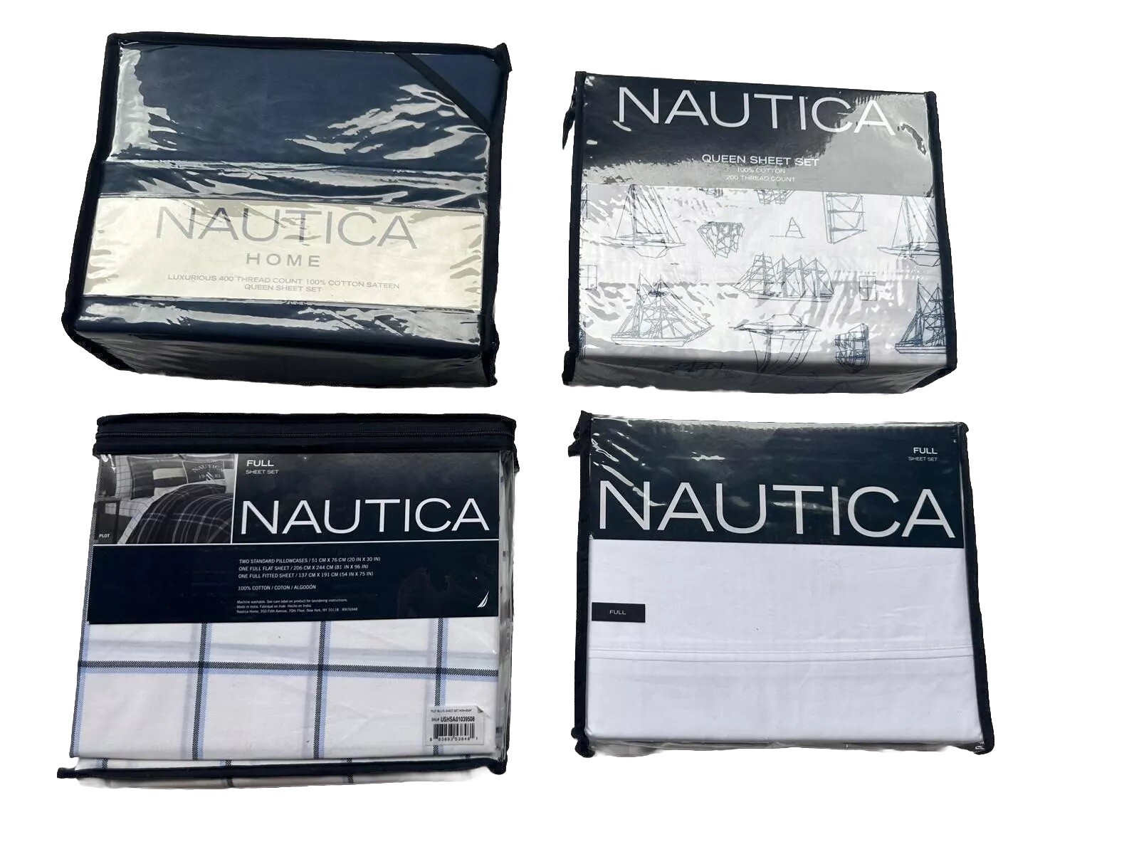Nautica - queen ,full cotton sheets gallery