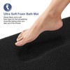 OLANLY Thick Memory Foam Bath Mat Rug 32x20, Extra Soft 32" X 20", Black gallery