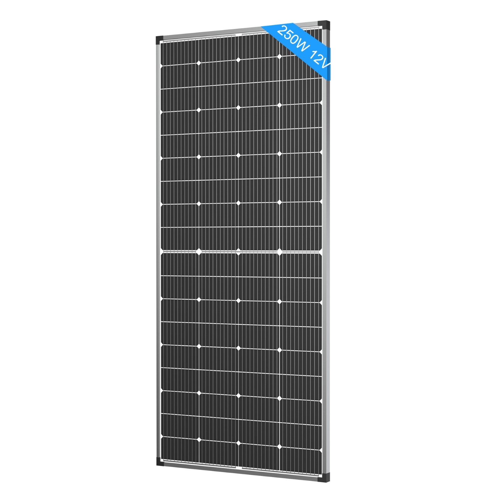 Solar Panel 250W 12 Volt 10BB Cell,Mono High-Efficiency 250 Watt 12V PV Module gallery