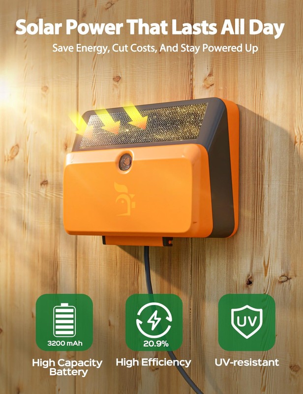 Chickcozy Solar-Powered Automatic Chicken Coop Door Dual Motor Chicken Coop gallery