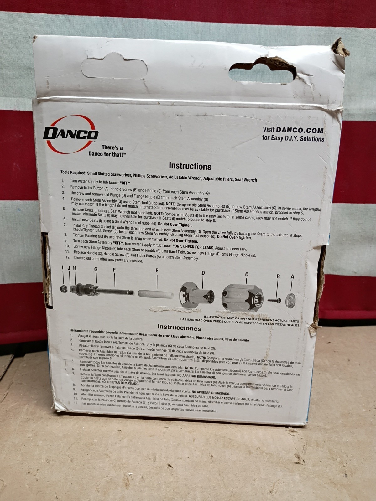 Danco Tub/Shower Remodeling Kit for Pfister Windsor - 39619 gallery