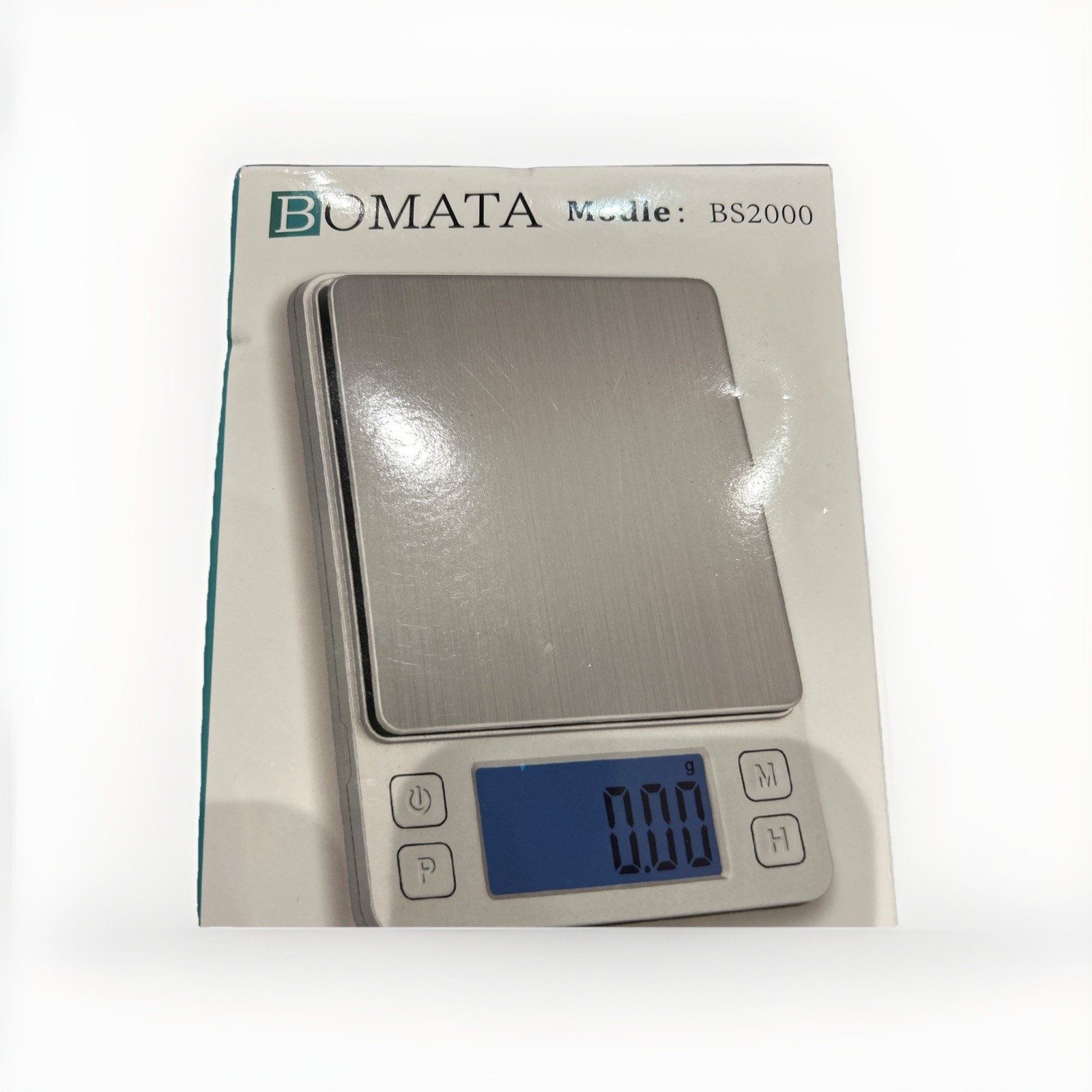 BOMATA 0.01g/1kg Upgraded Small Precise Jewelry Scale, Portable Pocket Black gallery