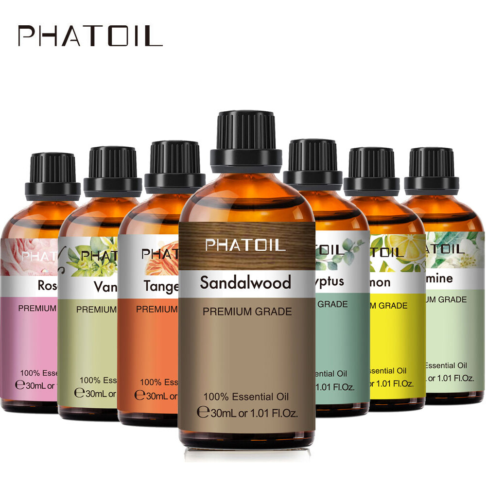 Essential Oils 30 mL (1 oz) - Pure and Natural,Undiluted - Therapeutic Grade Oil gallery